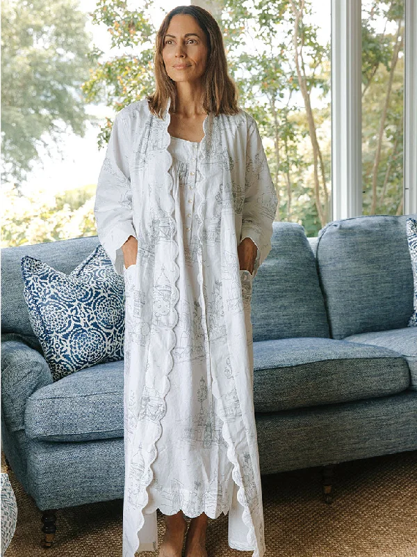 Paris Bundle: Classic Robe + Nightgown