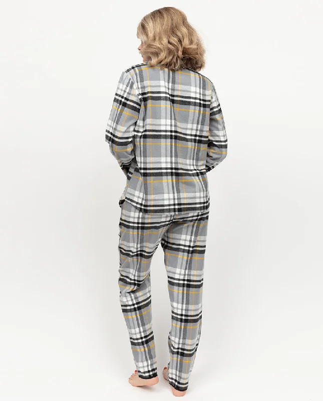 Parker Womens Brushed Check Pyjama Bottoms