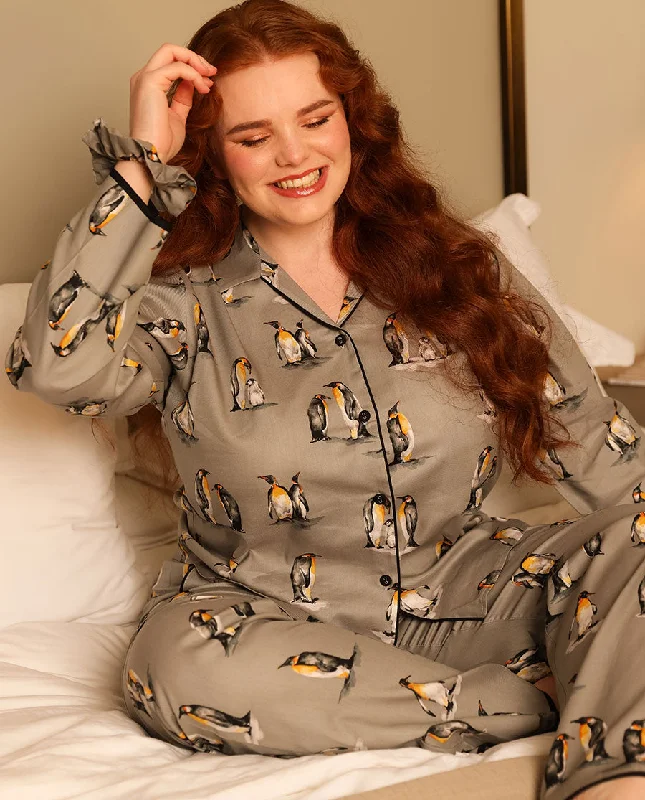 Parker Womens Penguin Print Pyjama Bottoms