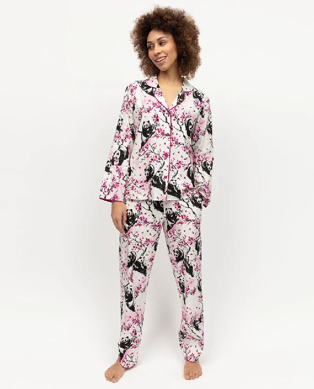 Penelope Womens Panda Print Pyjama Bottoms