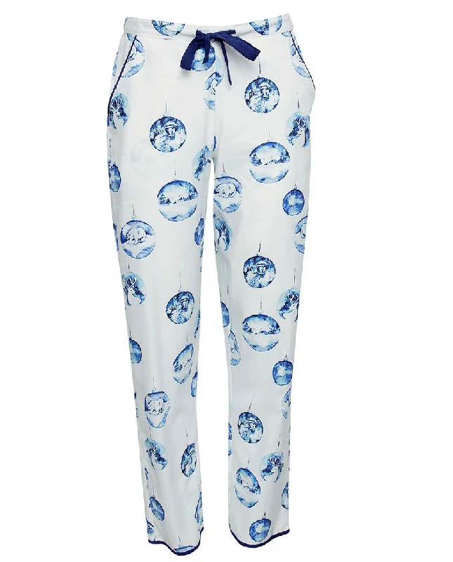 Riley Womens Bauble Print Pyjama Bottoms