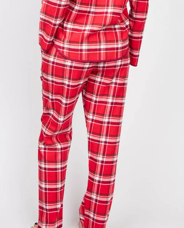 Robyn Brushed Check Pyjama Bottoms