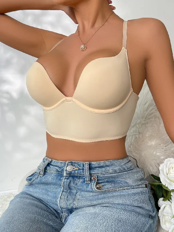 Solid Underwire Bra