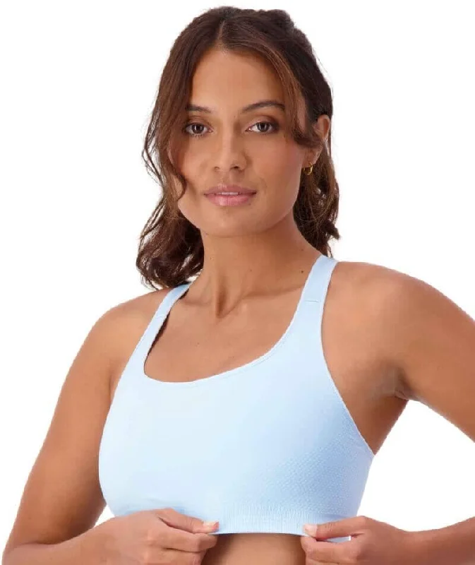 Triumph Triaction Ultra Seamfree Sports Bra - Sky Blue