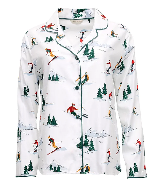 Whistler Womens Ski Print Pyjama Top