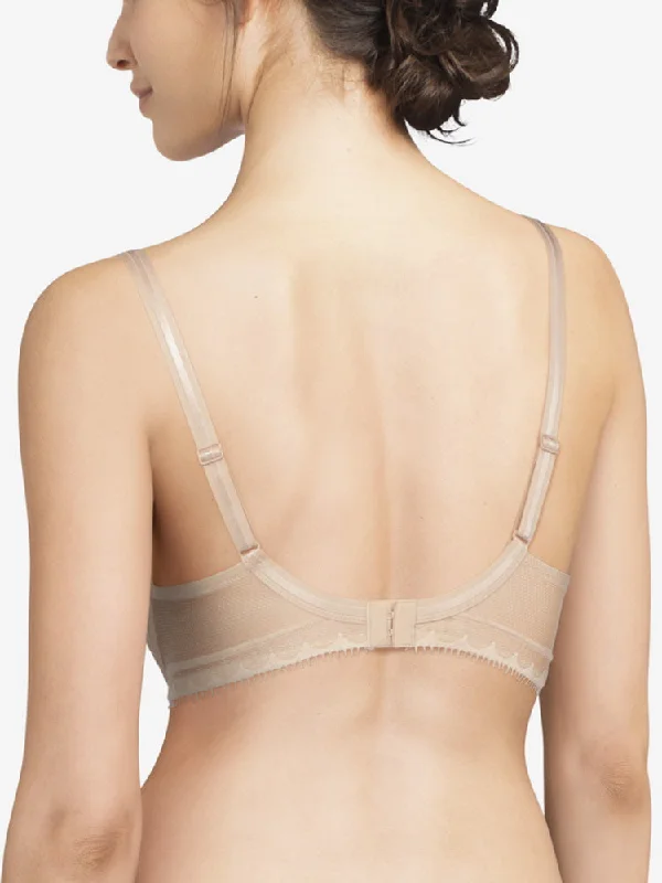 Day To Night Plunge Spacer Bra - Golden Beige