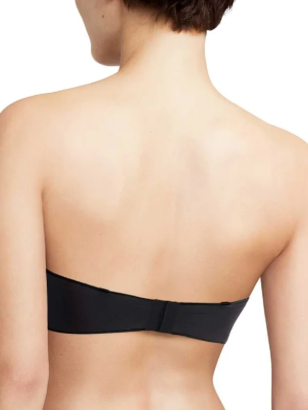 Essentiall Bandeau T-Shirt Bra - Black