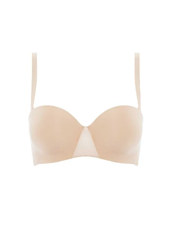 Essentiall Bandeau T-Shirt Bra - Golden Beige