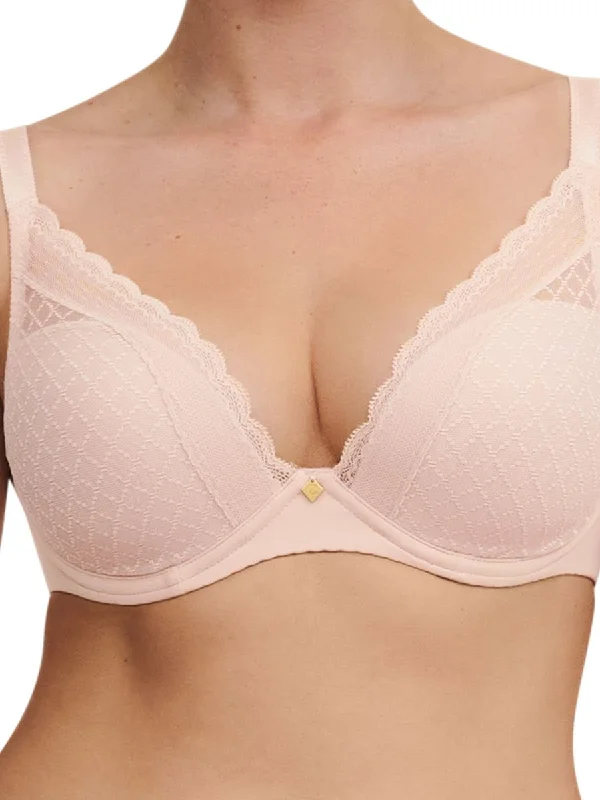 Norah Chic Plunge T-Shirt Bra - Dusky Pink