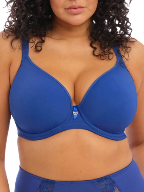 Bijou Banded Moulded Plunge T-Shirt Bra - Lapis