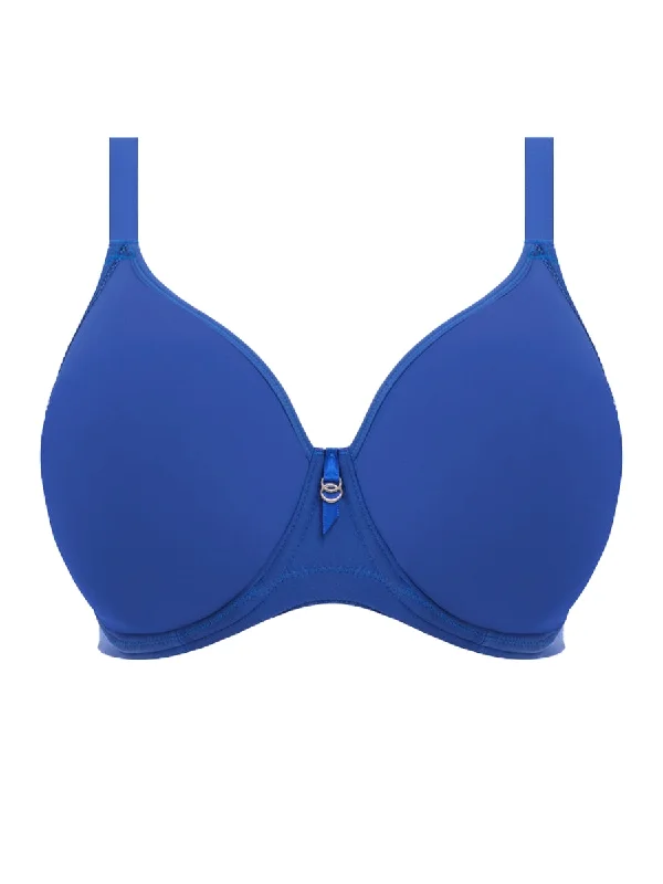 Bijou Banded Moulded Plunge T-Shirt Bra - Lapis