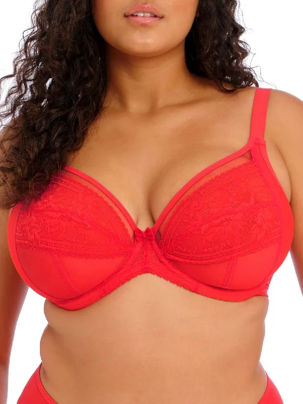 Kendra Plunge Bra - Cherry