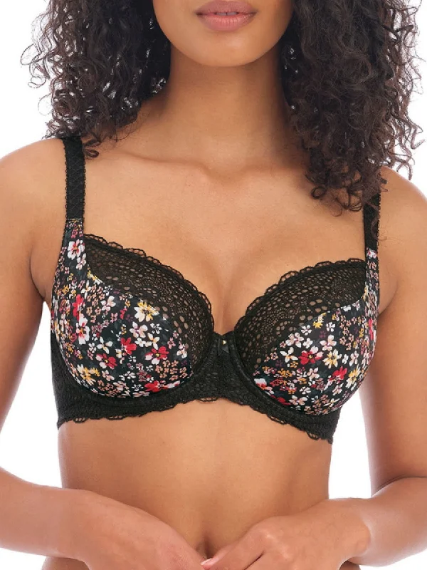 Freya Boho Vibes Plunge Bra - Black