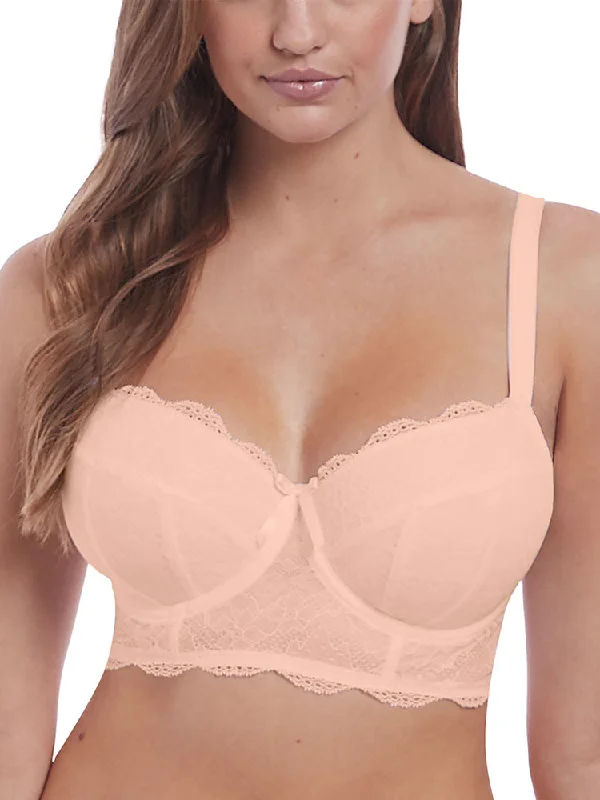 Freya Fancies Longline Plunge Bra - Natural Beige