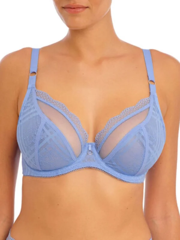 Fatale Plunge Bra - Cornflower