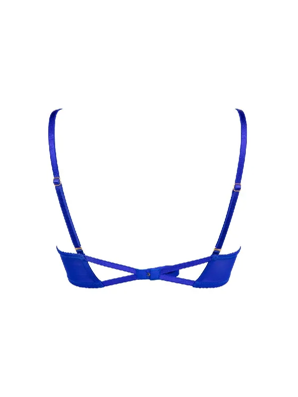 Envy Plunge Bra - Electric Blue