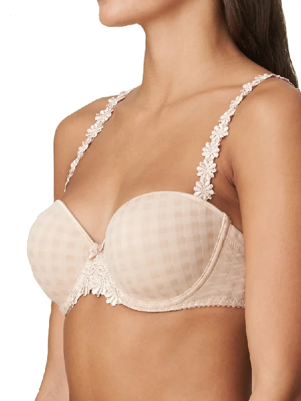 Avero Padded Strapless Bra - Caffé Latte