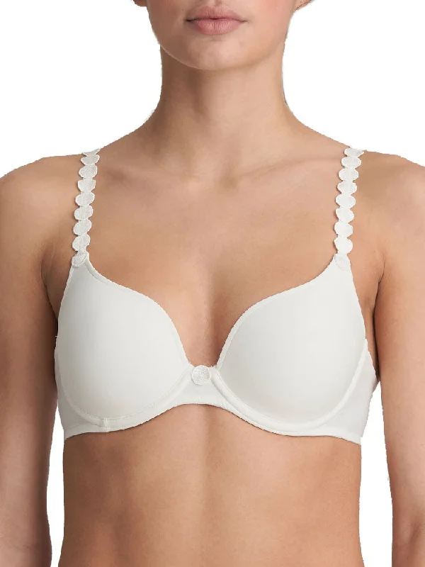 Tom Padded Heartshape Bra - Natural