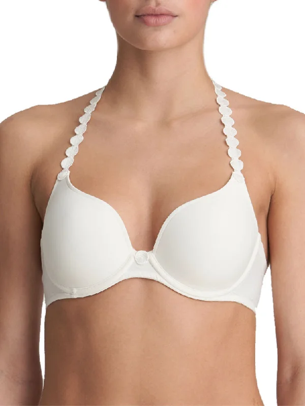 Tom Padded Heartshape Bra - Natural