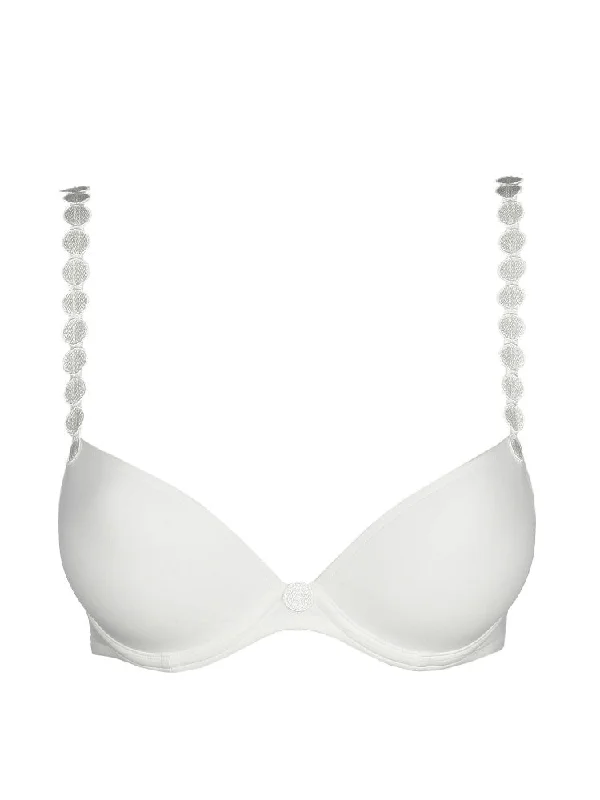 Tom Padded Plunge Bra - Natural