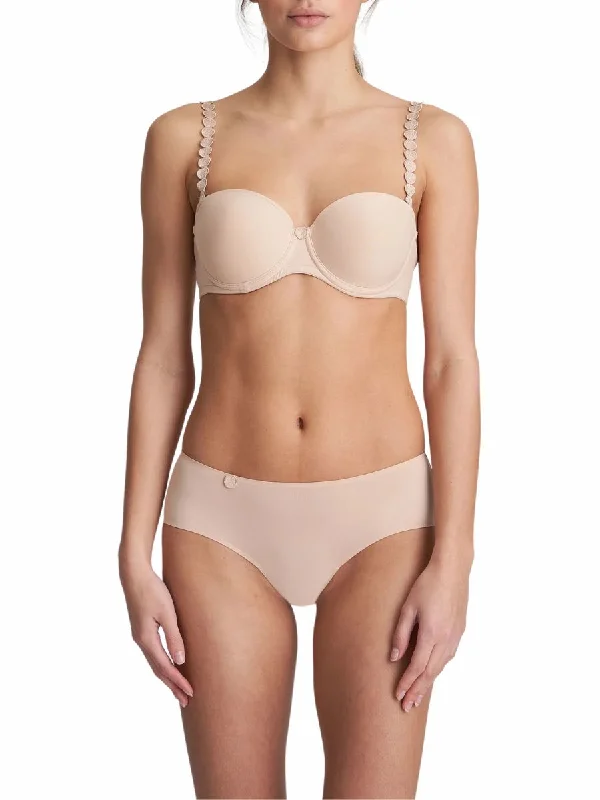 Tom Padded Strapless Bra - Caffé Latte