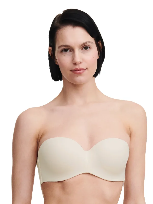 Norah Comfort Strapless Convertible Bra In Talc - Chantelle