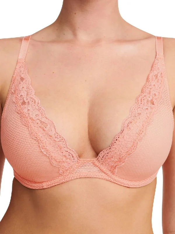 Brooklyn Plunge Bra - Candlelight Peach