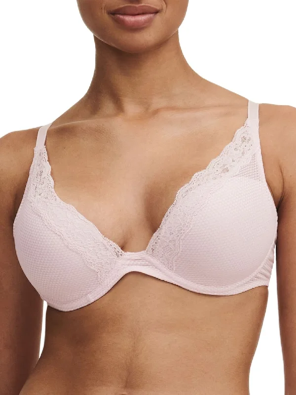 Brooklyn Plunge Bra - Porcelain Pink