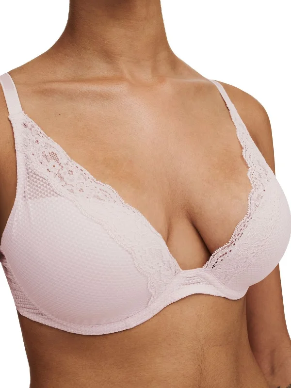 Brooklyn Plunge Bra - Porcelain Pink