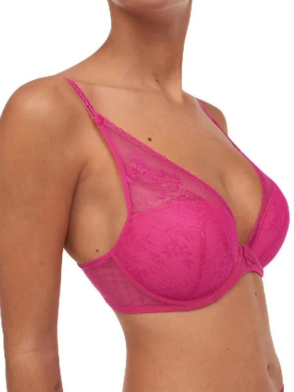 Maddie Plunge T-Shirt Bra - Fuchsia Purple