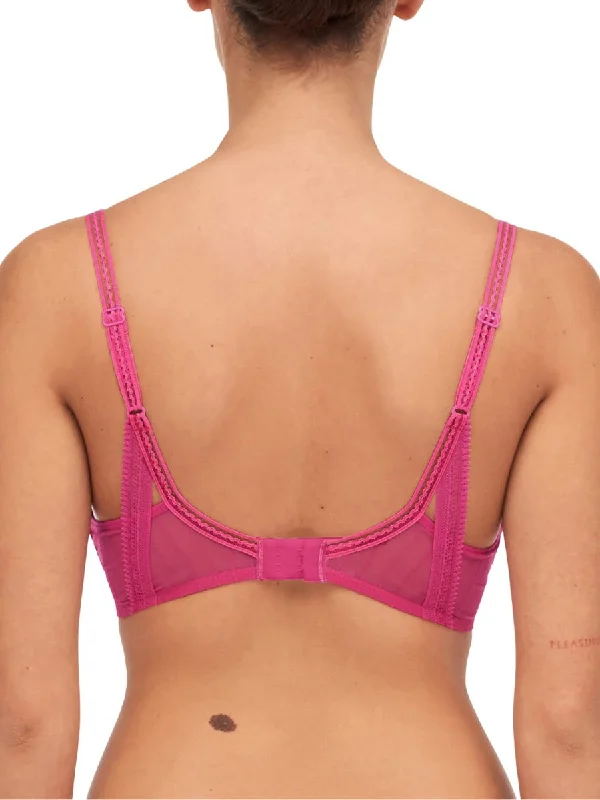 Maddie Plunge T-Shirt Bra - Fuchsia Purple