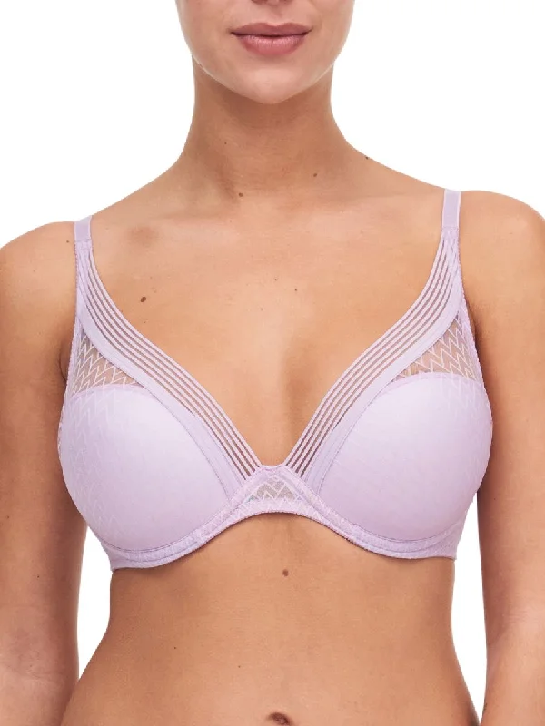 Manhattan Plunge Bra - Lavender Frost