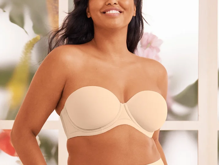 Red Carpet Strapless Bra In Sand - Wacoal