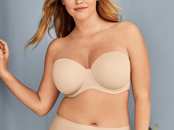 Red Carpet Strapless Bra In Sand - Wacoal