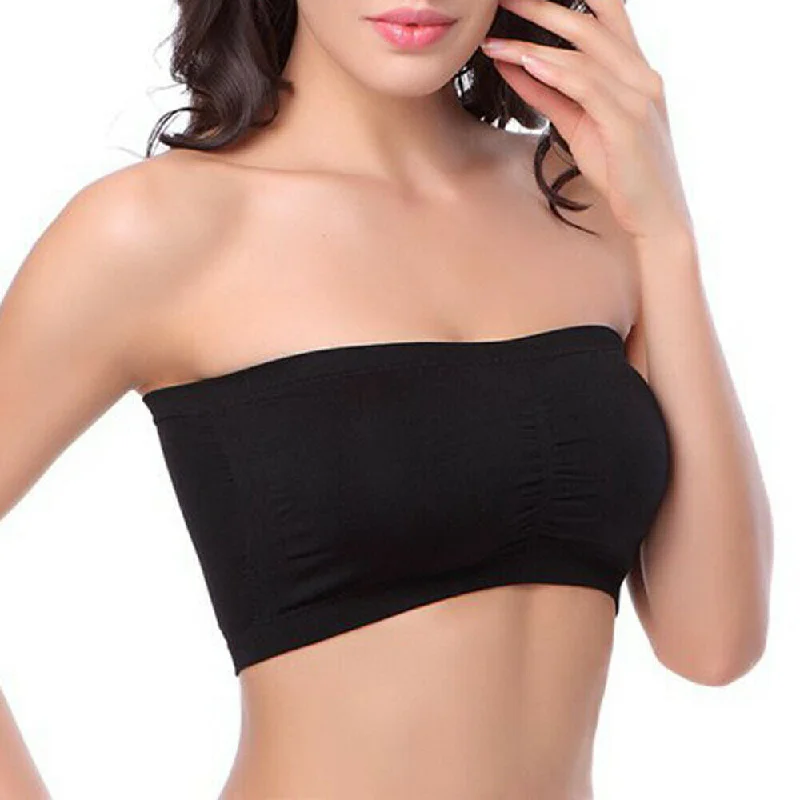 Strapless non padded Tube Bra