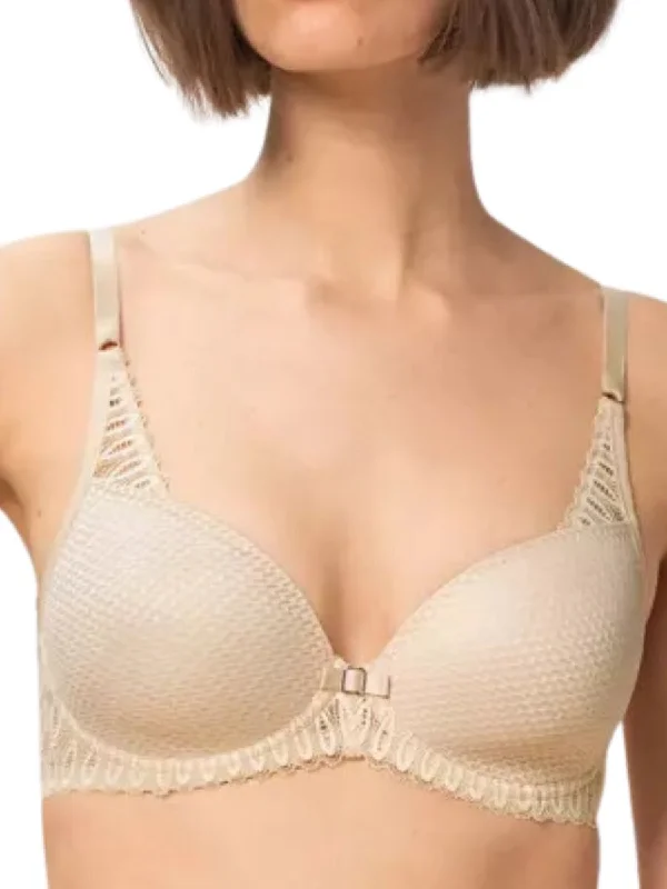 Aura Spotlight Half Cup Bra - Creamy Dream