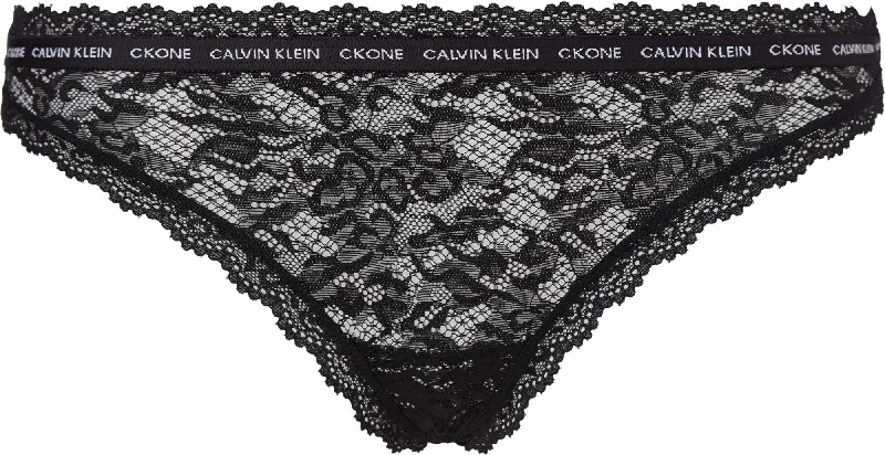 Calvin Klein | CK ONE LACE Thong | Black