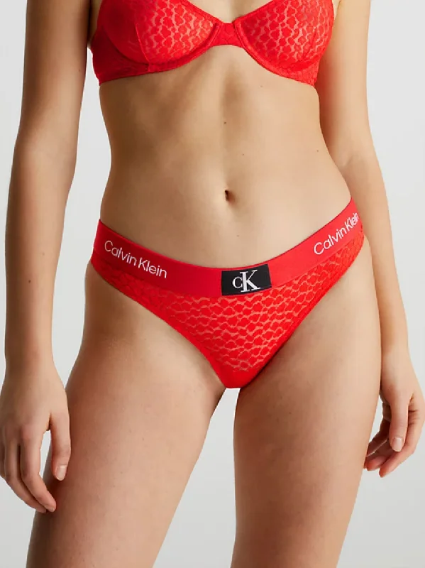 Calvin Klein | CK96 Lace Thong | Hazard