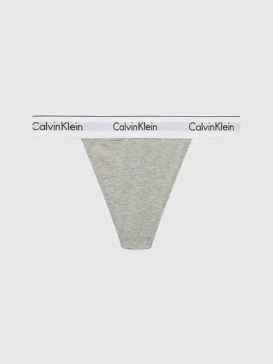 Calvin Klein | Modern Cotton String Thong | Grey