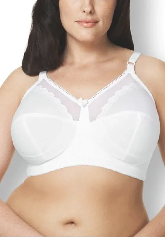 Cortland Embroidered Soft Cup Bra 7204 White