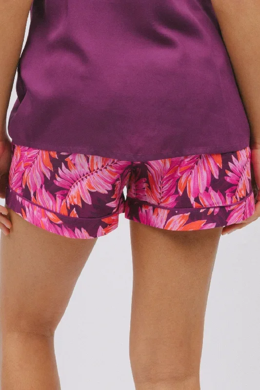 cyberjammies-carina-palm-leaf-print-shorts