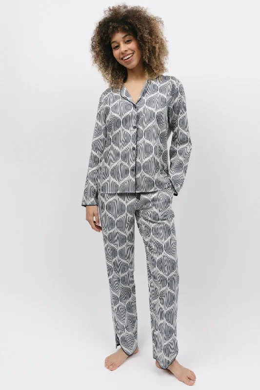 cyberjammies-nicole-geo-print-long-sleeve-pyjama-top