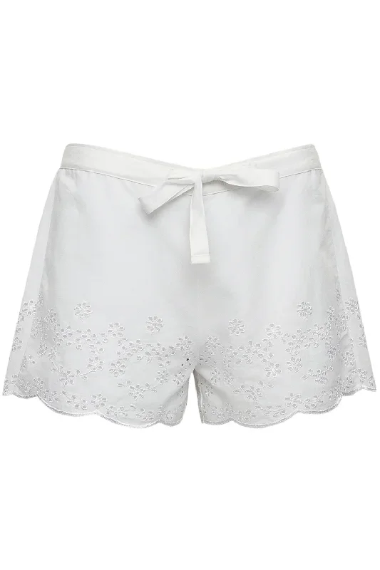 cyberjammies-saskia-embroidered-shorts-white