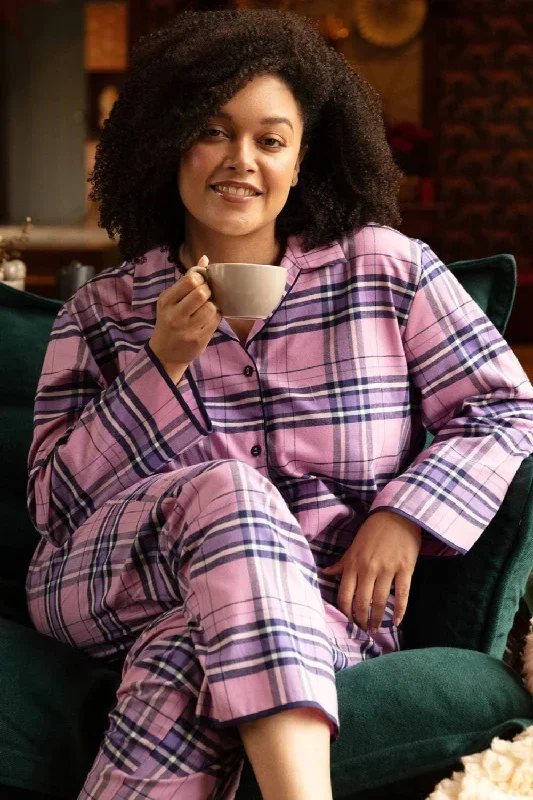 cyberjammies-violet-check-pyjama-pants-9464