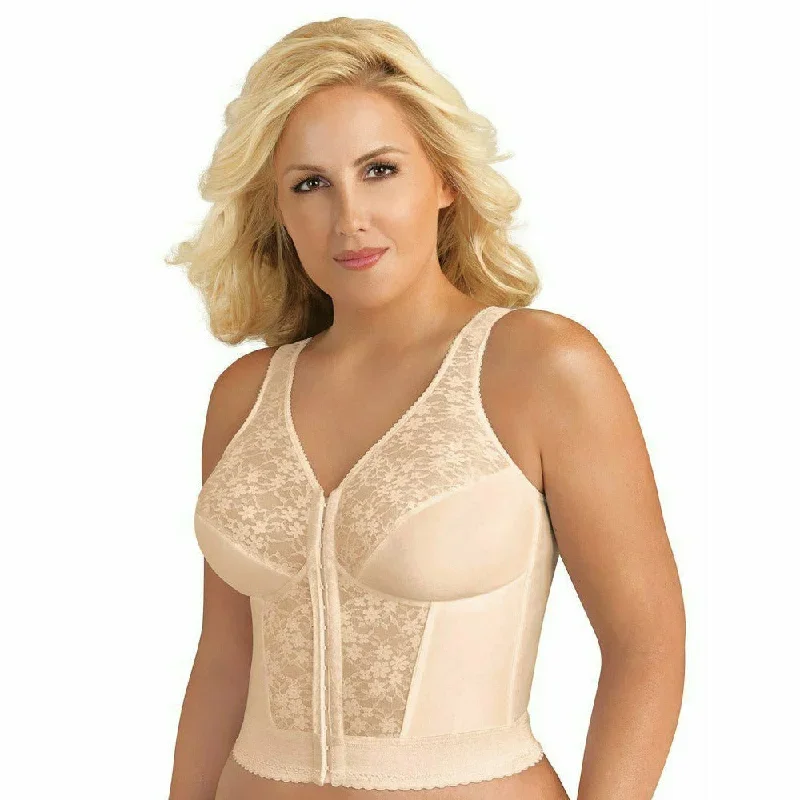 Front Close Bustier Longline Posture Bra