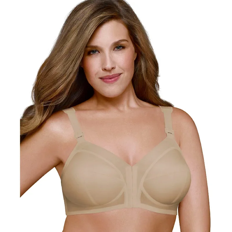 Front Close Cotton Classic Support Plus Size Bra