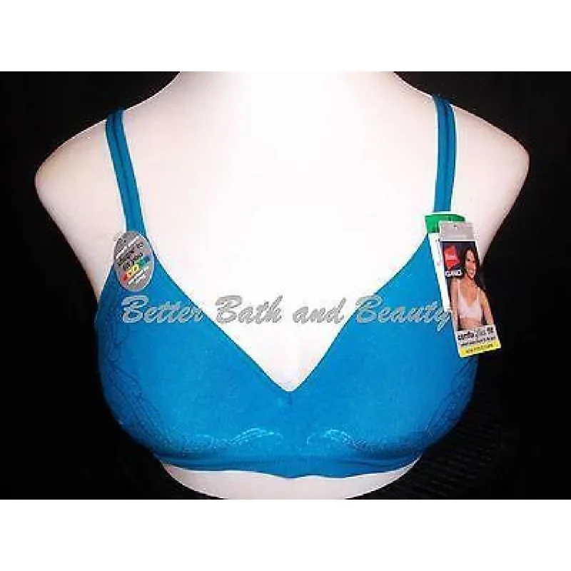 hanes-hc80-barely-there-4546-wire-free-soft-cup-bra-small-turkish-teal-nwt