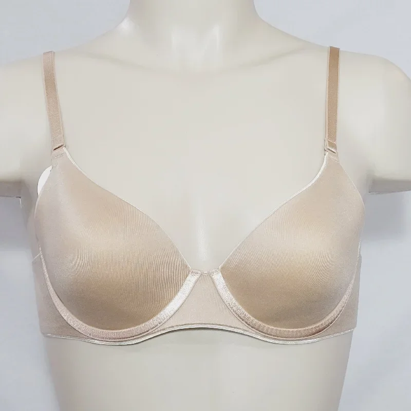 Hanes HCC5 BT97 Barely There 5737 Simply The One Underwire Bra 34A Nude NWT