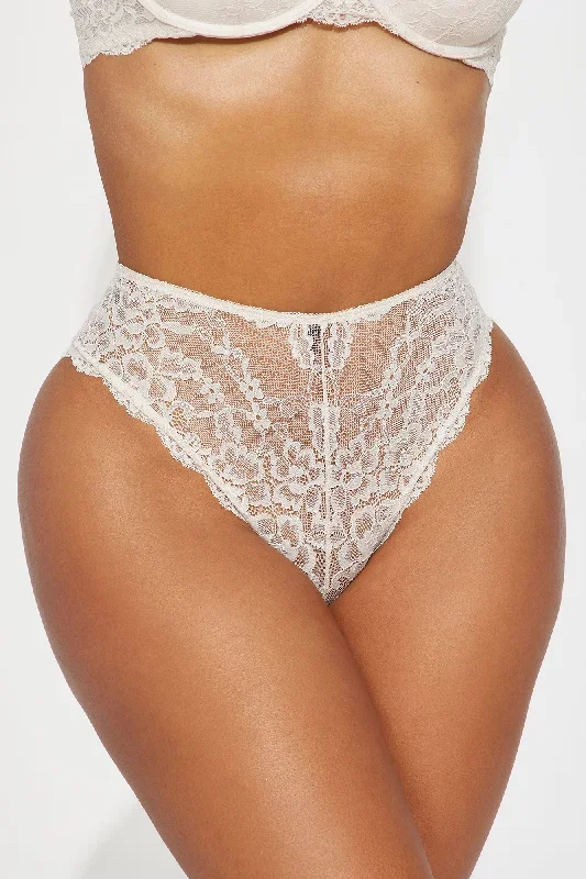 Nova Lace Cheeky Panty - Ivory