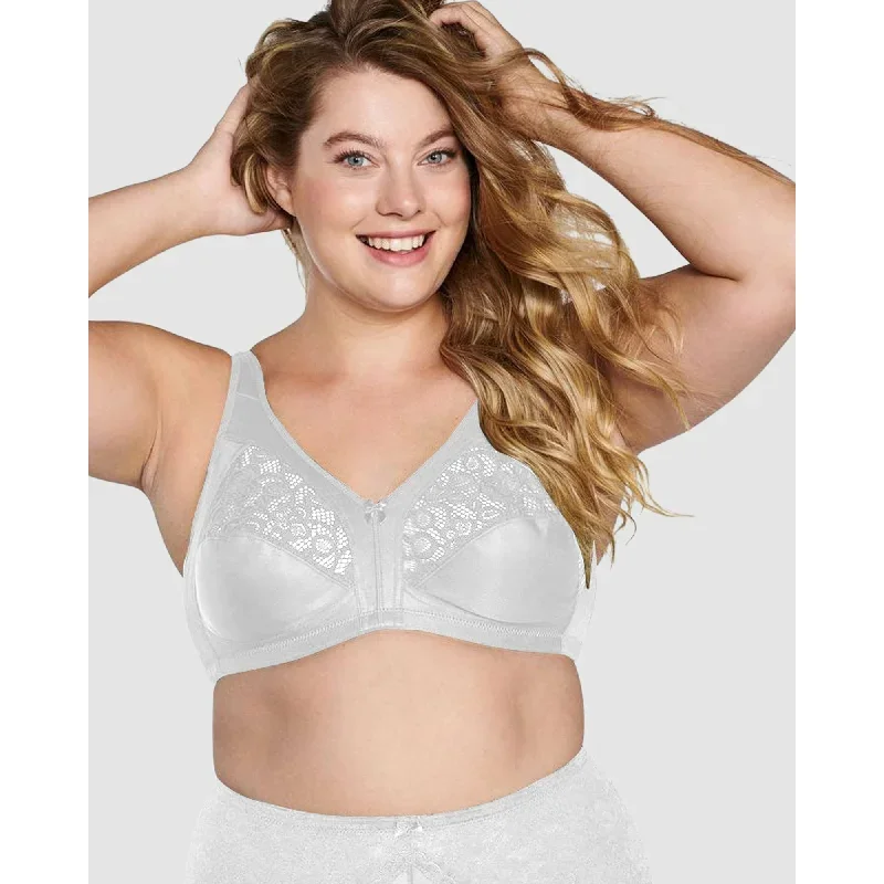 Plus Size Wirefree Bra with Padded Straps